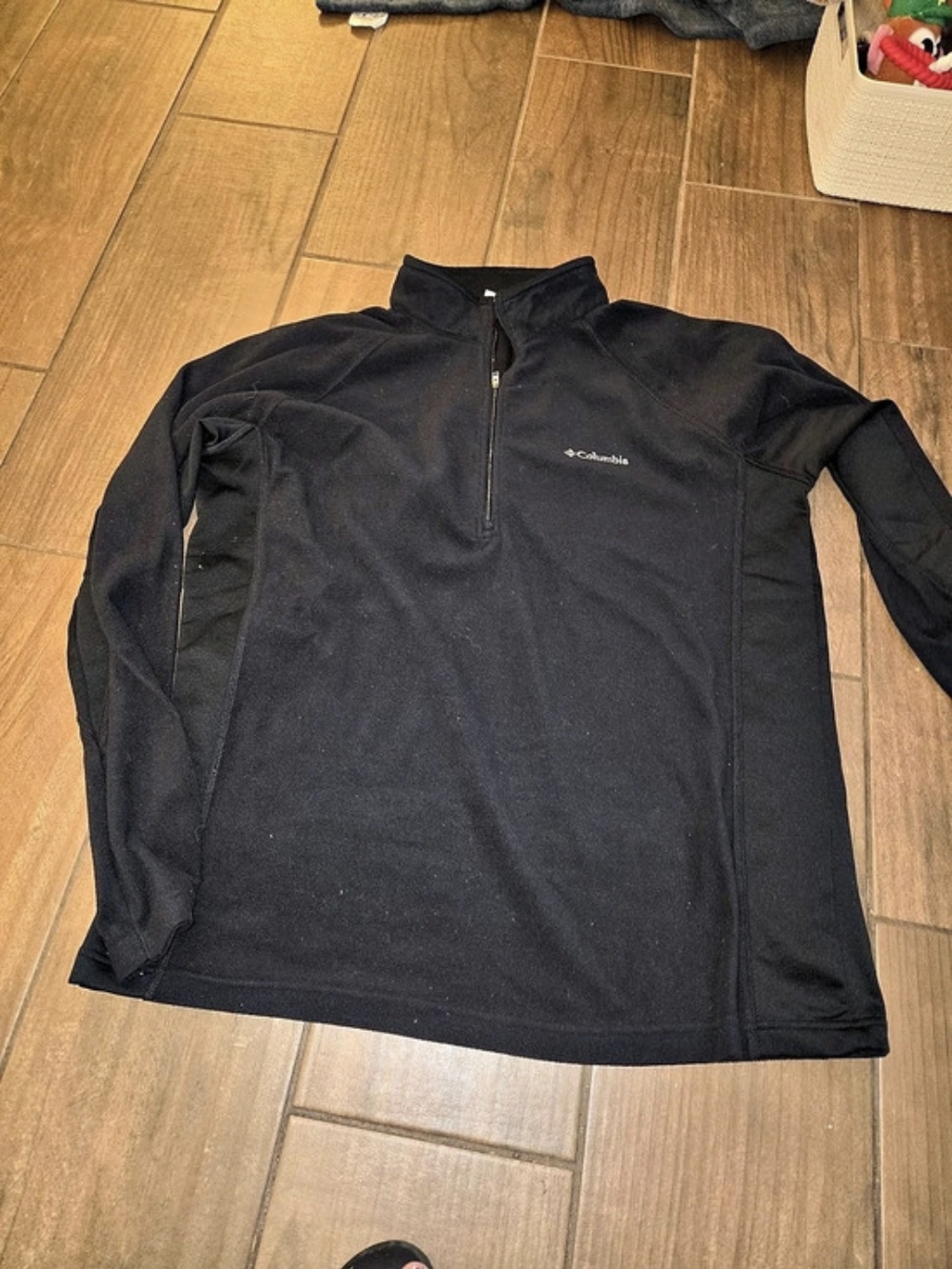 Columbia Men's Black Quarter-Zip Pullover XL